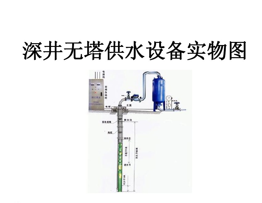 井泵无塔式供水设备